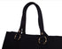 Panther tote bag nero dettaglio